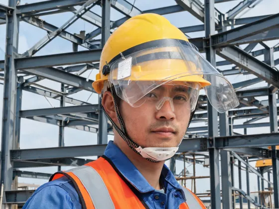 Construction head protection program