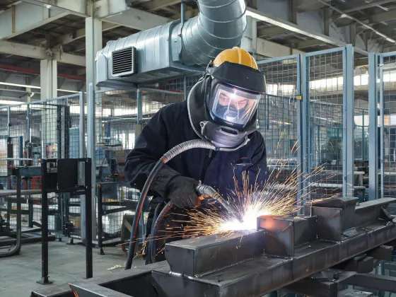 Manufacturing welding PPE bundle